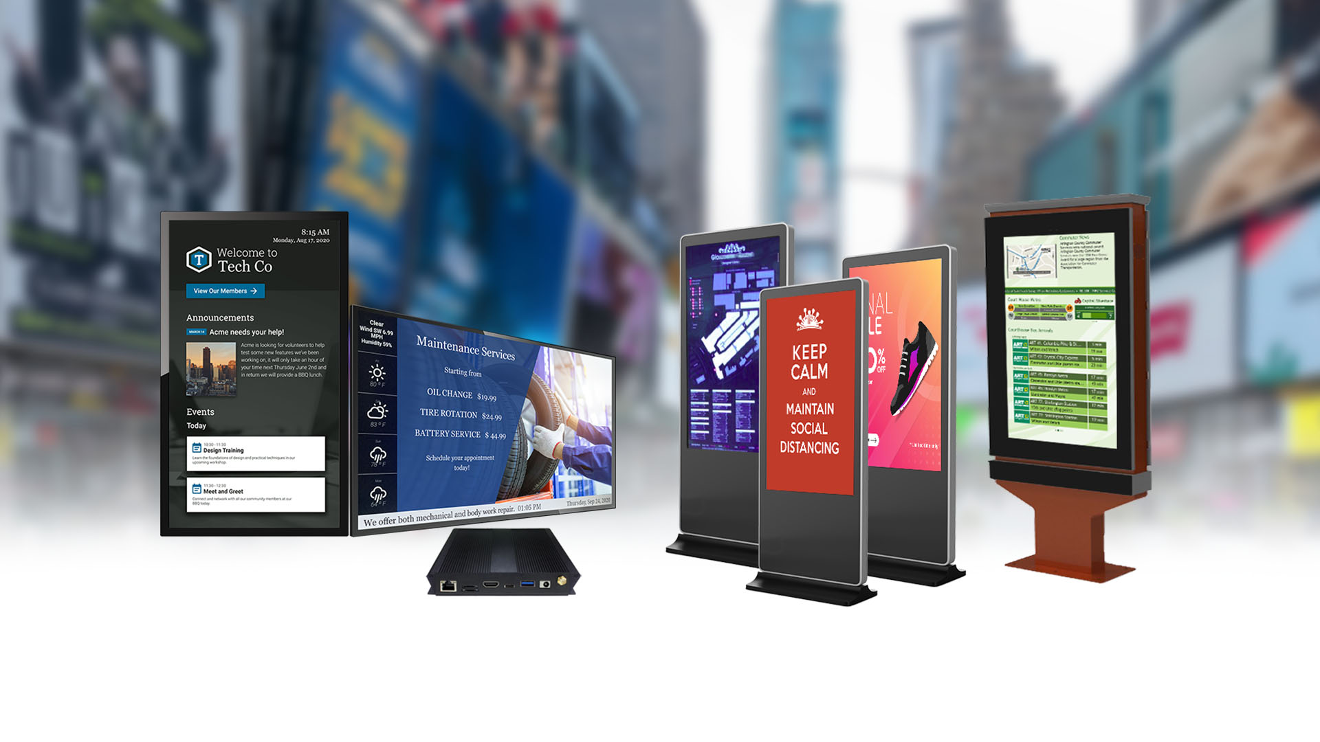 The Role of Digital Signage in Smart Cities and Urban Development