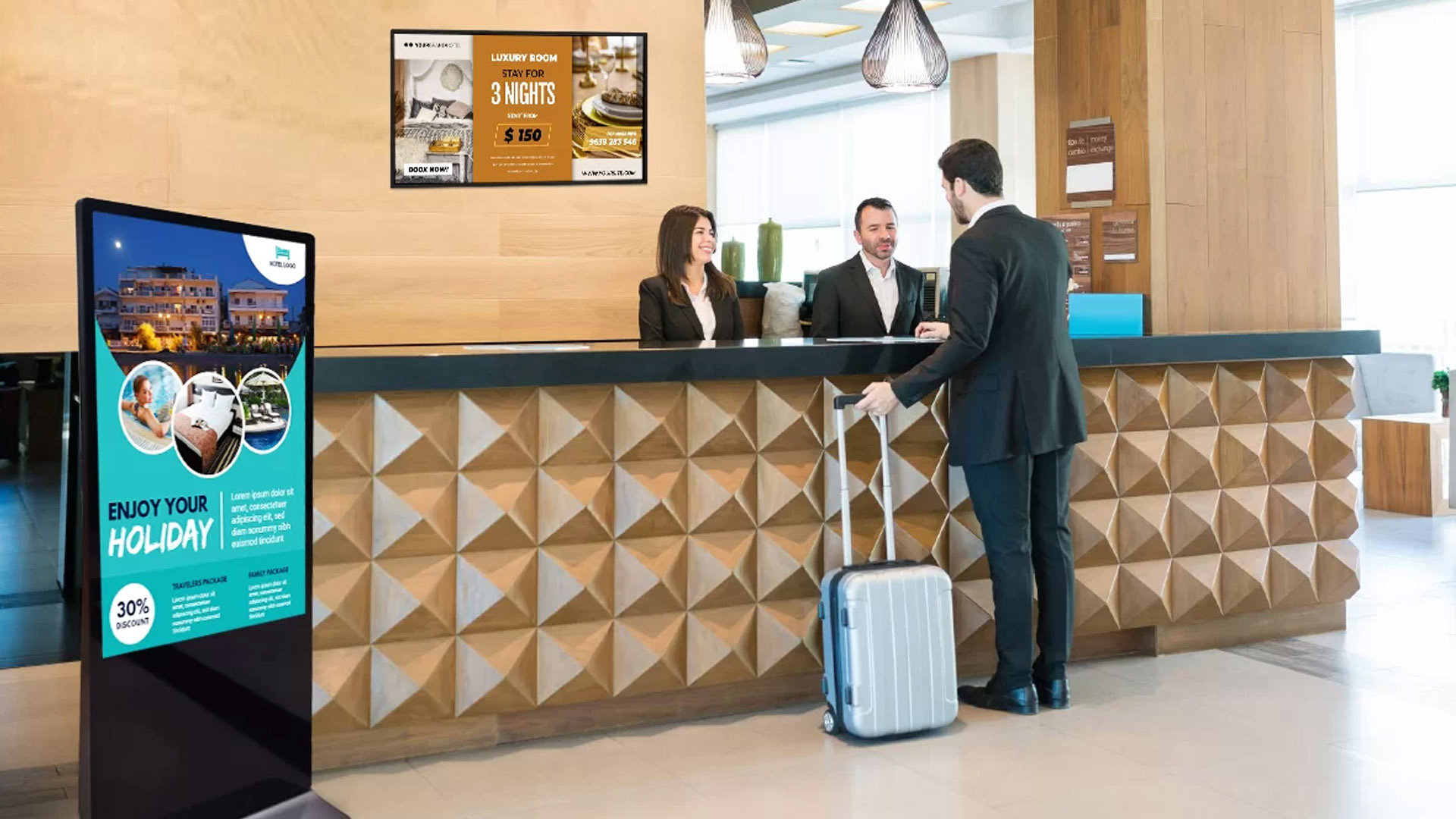 Transforming Hospitality Experiences: The Impact of Digital Signage in Hotels and Resorts